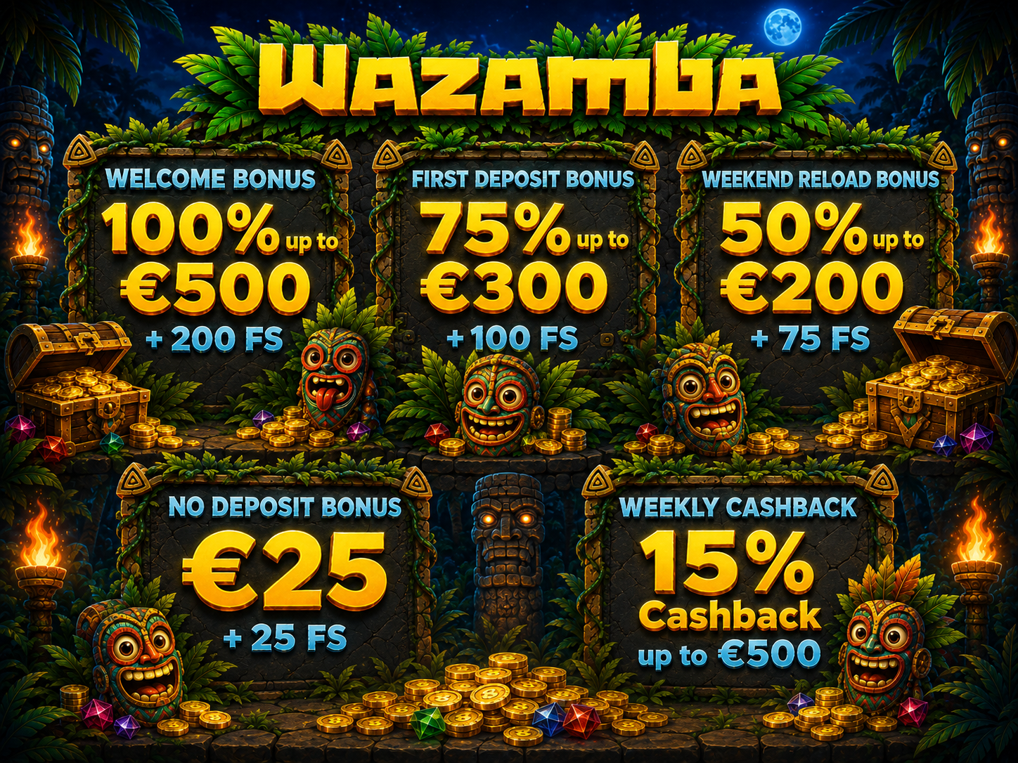 Illustration eines Cashback-Prozentsatz-Symbols und Münzen